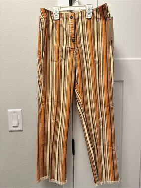 NWT i. e. relaxed summer pants 100% cotton ankle length size 4